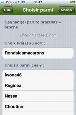 gagnante parure gagnate parure