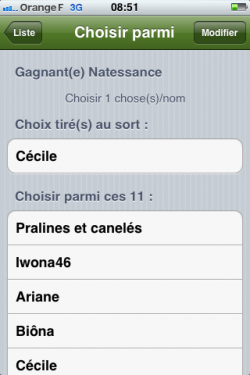 gagnante Natessance gagnante Natessance